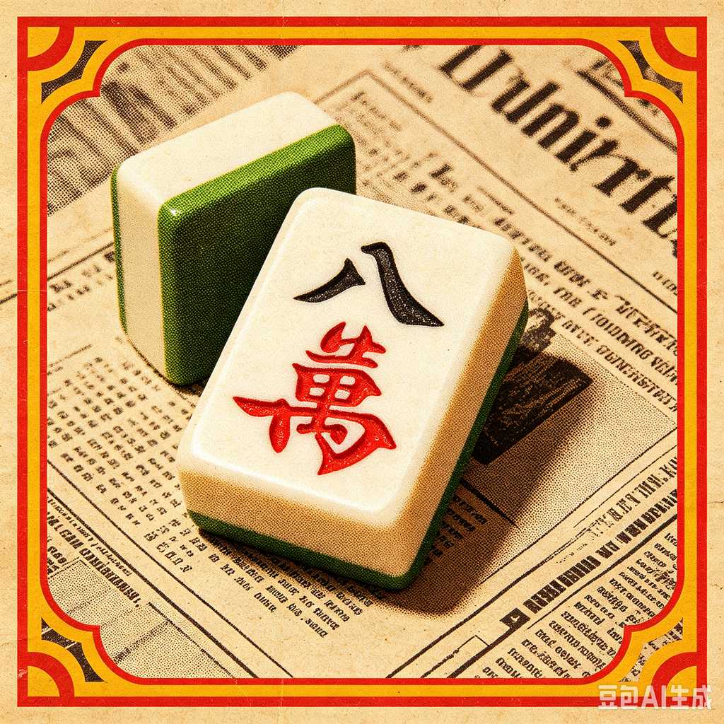 custom art mahjong set