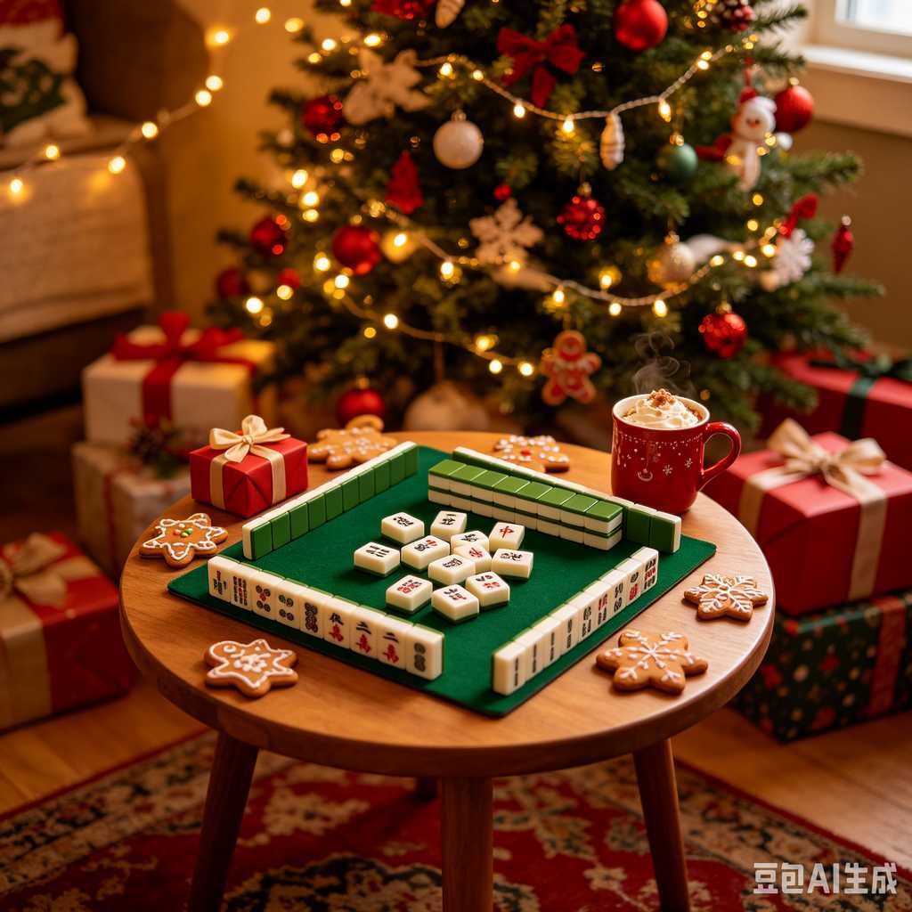 deep print mahjong set